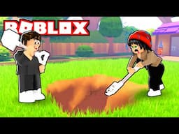 ROBLOX DIG THE BACKYARD WITH ALEXA!
