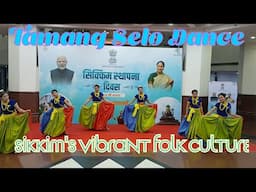 Ta,amg Selo Dance I Tamang Selo Dance of Sikkim | Traditional Folk Dance |