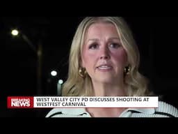 West Valley City Police Department discusses shooting at WestFest Carnival