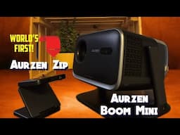 Aurzen Boom Mini Projector Review And Aurzen Tri-Fold Zip Projector Sneak Peek