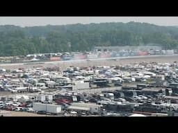 (4K) Alex Bowman MASSIVE hit crash @ Michigan from the stands