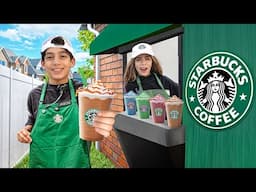 I Built a Real Starbucks In My House!