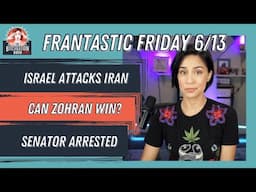 IRAN HITS TEL AVIV, TRUMP EXPANDS WAR ON AMERICANS, ZOHRAN SURGES with NYC Council Member Chi Ossé