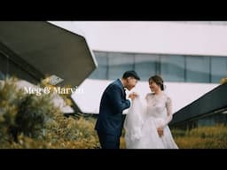 Meg and Marvin's 4K Wedding in Archdiocesan Shrine of Jesus the Way, the Truth and the Life