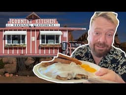 Scottish Guy tries COUNTRY FRIED STEAK in America
