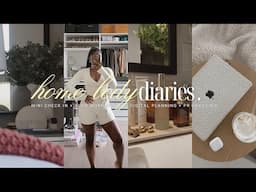 HOMEBODY VLOG: Mini Check in + Slow Mornings + Digital Planning + PR Unboxing | iDESIGN8