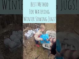 Check Your Jugs!! #wintersowing #gardening #canadiangardening