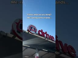 My errands...
