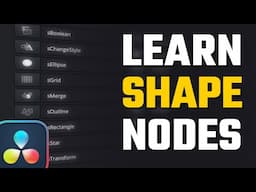 Here's What You Need to Know About Shape Node in DaVinci Resolve | Fusion Tutorial