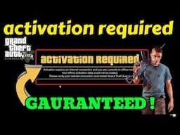 GTA V Activation required fix