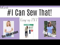 TIE FRONT T- Shirt LOVE!   New Look 6216  #Icansewthat