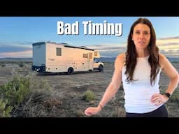 Our First Boondocking Trip in the 4x4 Class C RV (Arches National Park)