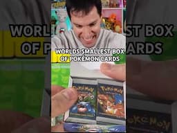 World's SMALLEST Box of Pokemon Cards