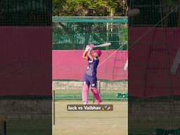 Jack vs Vaibhav Suryavanshi 🤯🏏 #cricket #vaibhavsuryavanshi