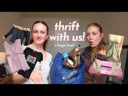thrift with us + massive haul | heaps of y2k/90s finds