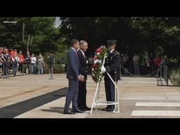 Christopher Bell talks about the impact of visiting Arlington National Cemetery