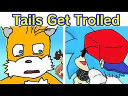 Friday Night Funkin' VS Tails Gets Trolled / TGT Funkin' Cut V1 (Dark Sonic & Shadow) (FNF)