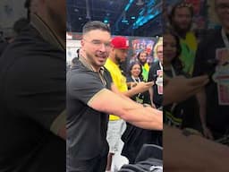 Ethan Page at WWE World  • fans got the surprise of a lifetime 😀👈