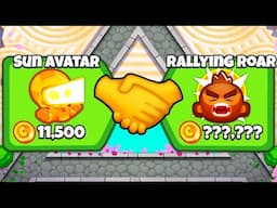 This NEW Super Monkey Strategy is Insane... (Bloons TD Battles 2)