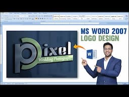 MS Word 2007 Pro Logo Design in Hindi Tutorial | MS Word Design Tutorial