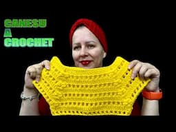COMO TEJER CANESÚ A CROCHET PASO A PASO
