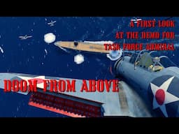 DOOM FROM ABOVE - EP3 - THE AWESOME SPECTACLE OF CARRIER COMBAT - TASK FORCE ADMIRAL DEMO