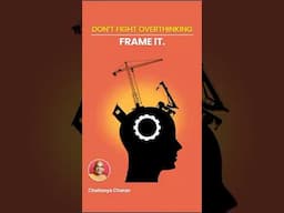 When you reframe your thoughts, you reclaim your peace. 

Spirituality expands our frame beyond worr