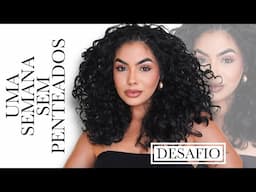 UMA SEMANA DO MEU CABELO NA REAL (sem fazer penteados) | Joyce Lima