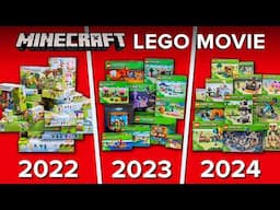 I Built 75 Minecraft LEGO Sets Compilation