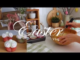 Easter vlog🐇 Part 1 / crafting, baking & Simple Easter Table ideas.
