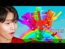 Growing RAINBOW Ember Lily in Roblox Grow a Garden