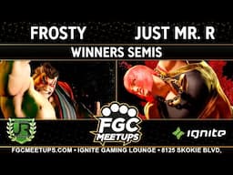 Frosty (Honda) vs Just Mr. R (Marisa) - FGC Meetups 98 WINNERS SEMIS - SF6