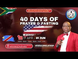 Day 12 of 40 Days of  Prayer & Fasting | Wednesday Morning Prayer | 30/04/2025 | CFC PUSH