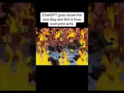 What Happens When ChatGPT Goes Down for One Day