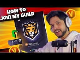 How To Join Guild ✅ | Sk28 Army | Vbadge Guild