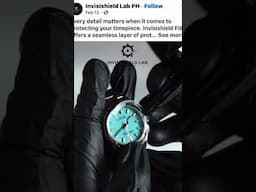 This is crazy. If you’re worried about scratches, you shouldn’t buy the watch. ￼