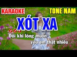XÓT XA Karaoke Tone Nam - Liên Khúc Trữ Tình TOÀN BÀI HAY - Mai Phạm Karaoke