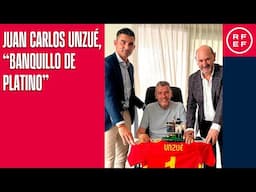 Juan Carlos Unzué, distinguido con el premio de la RFEF “Banquillo de Platino”