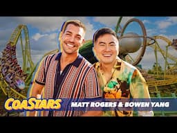 Bowen Yang and Matt Rogers Ride Stardust Racers! | COASTARS