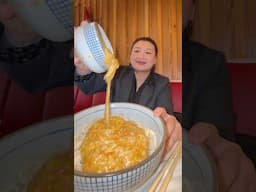 Epic Crab Roe over Rice/Noodles #foodie