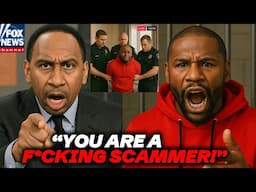 "SCAMMER!"Heated Exchange Between Stephen Smith and Floyd Mayweather Goes Viral!