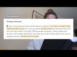 END TIMES and the second coming of Jesus | most misinterpreted verse 🎺