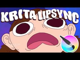 How To Animate in Krita - My Storyboard, Lipsync and Camera Process