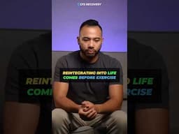 REINTEGRATING INTO LIFE COMES BEFORE EXERCISE. #cfs #cfsme #mecfs #chronicfatiguesyndrome