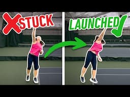 Fix This Toss for INSTANT Serve Power - Tennis Lesson