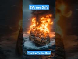Ship Of Chinese Electric Vehicles On Fire, Abandoned In Pacific Ocean