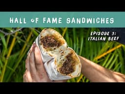 Chef Matt Basile's Pulled Italian Beef Sandwich Recipe | BBQ | Hall of Fame Sandwiches