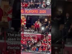 Taylor Swift and Travis Kelce showed up for a Stanley Cup Final game