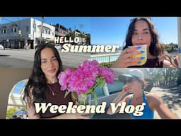 WEEKEND IN MY LIFE ✨summer in Vancouver, grocery haul, decluttering, spend the weekend with me