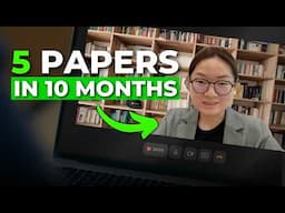 Fast and proven process to 5 research papers in 10 months (in Q1 journals)